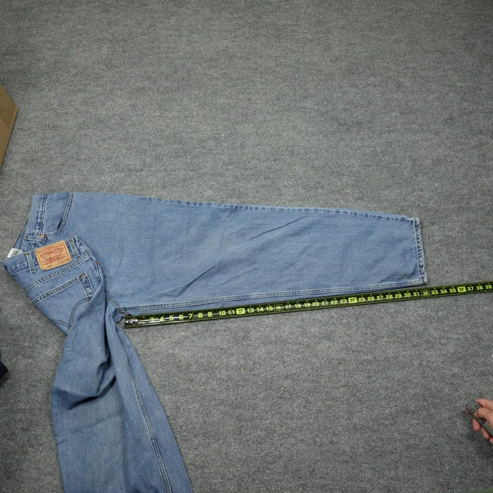 Vintage Levi's 560 Jeans Mens 40x34 Blue Comfort Fit Relaxed Tapered Leg Y2K